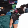 Body s fantazijním puntíkovaným potiskem Body s fantazijním puntíkovaným potiskem