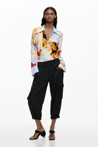 Cargo Capri kalhoty
