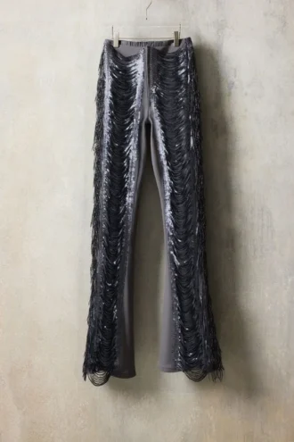 Dlouhé kalhoty s glitry