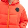 Dlouhý péřový kabát Dlouhý péřový kabát