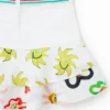 Džínová mini sukně Sun Ruffle