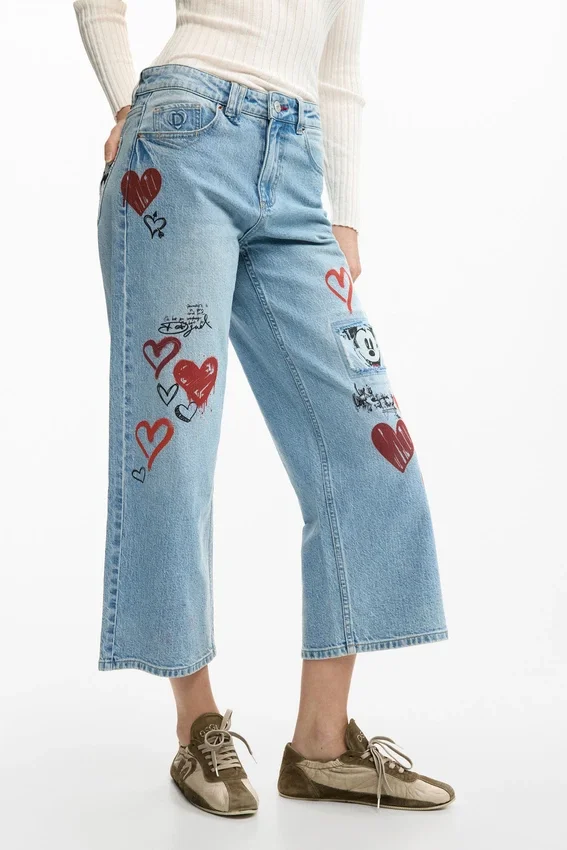 Džíny Mickey Mouse™ Hearts Džíny Mickey Mouse™ Hearts