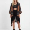 Etnické kimono s třásněmi