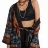 Etnické kimono s třásněmi