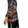 Etnické kimono s třásněmi