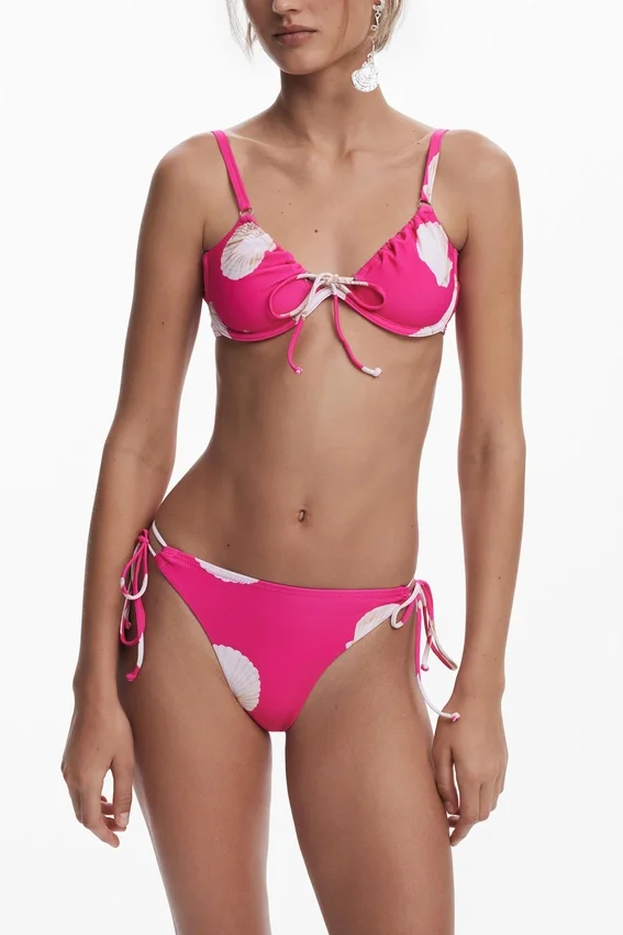 Fuchsiové spodní díly bikinu Fuchsiové spodní díly bikinu