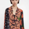 Košile v orientálním boho stylu Košile v orientálním boho stylu