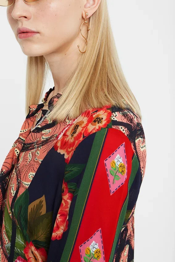 Košile v orientálním boho stylu Košile v orientálním boho stylu