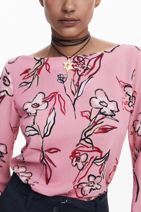 Květinová halenka Květinová halenka