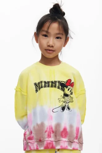 Mikina Minnie Mouse™ s batikovaným potiskem