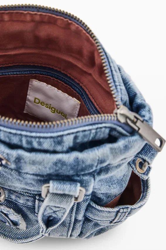 Mini džínová taška přes rameno Mini džínová taška přes rameno