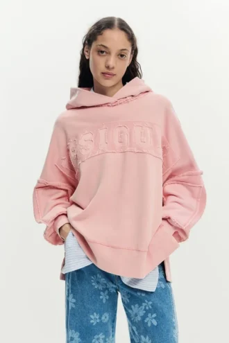 Oversize mikina s kapucí