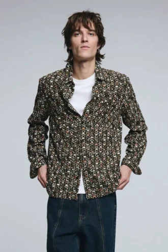Pánská košile Jacquard Pánská košile Jacquard