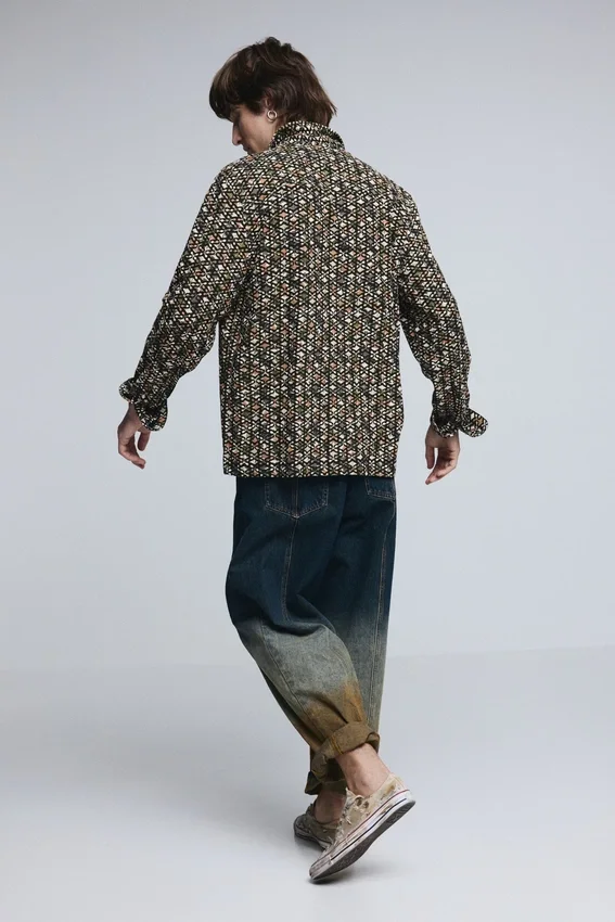 Pánská košile Jacquard Pánská košile Jacquard