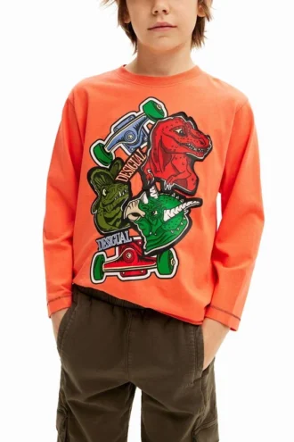 Tričko Desigual s dinosaury