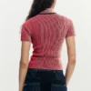 Tričko s duhovým potiskem a zipem