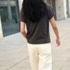 Tričko s květinovým potiskem