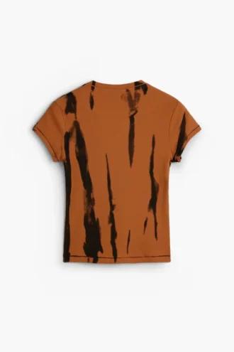 Tričko s potiskem tie-dye