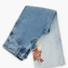 Vyšívané džíny typu culotte Vyšívané džíny typu culotte